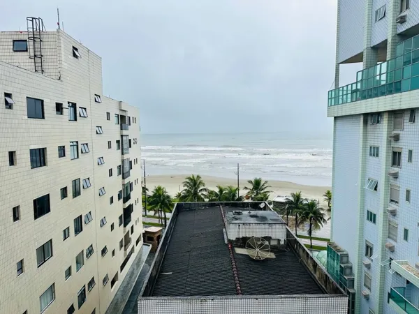Apartamento com 2 quartos, 67 m², de frente para o mar, à venda no Caiçara, Praia Grande
