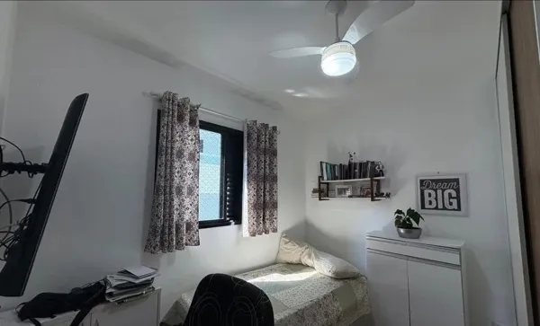 Apartamento com 2 quartos, 84 m², de frente para o mar, à venda na Guilhermina, Praia Grande