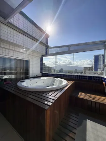 Apartamento com 3 quartos, 190 m², mobiliados, à venda no Tupi, Praia Grande