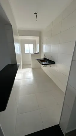 Apartamento com 2 quartos, 50 m², com varanda gourmet, à venda no Ocian, Praia Grande