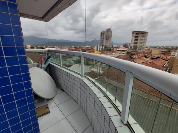 Apartamento com 3 quartos, 94 m², de frente para o mar, à venda no Caiçara, Praia Grande