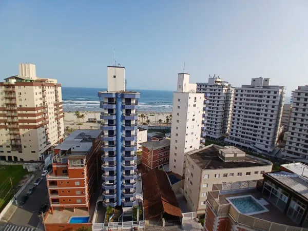 Imóvel com 2 quartos, 82 m², de frente para o mar, à venda no Tupi, Praia Grande
