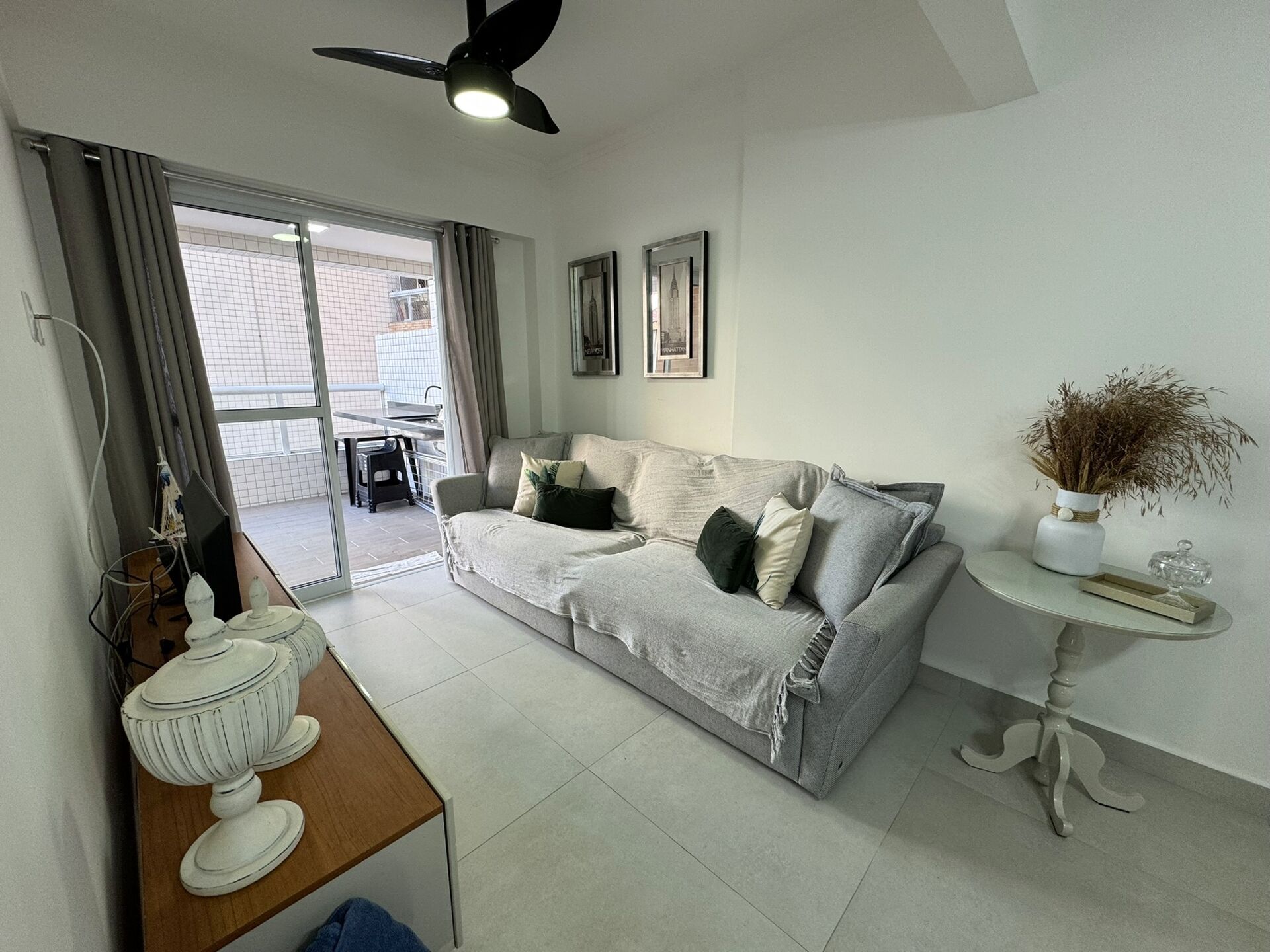 Apartamento no Residencial Acauã, Aviação, Praia Grande