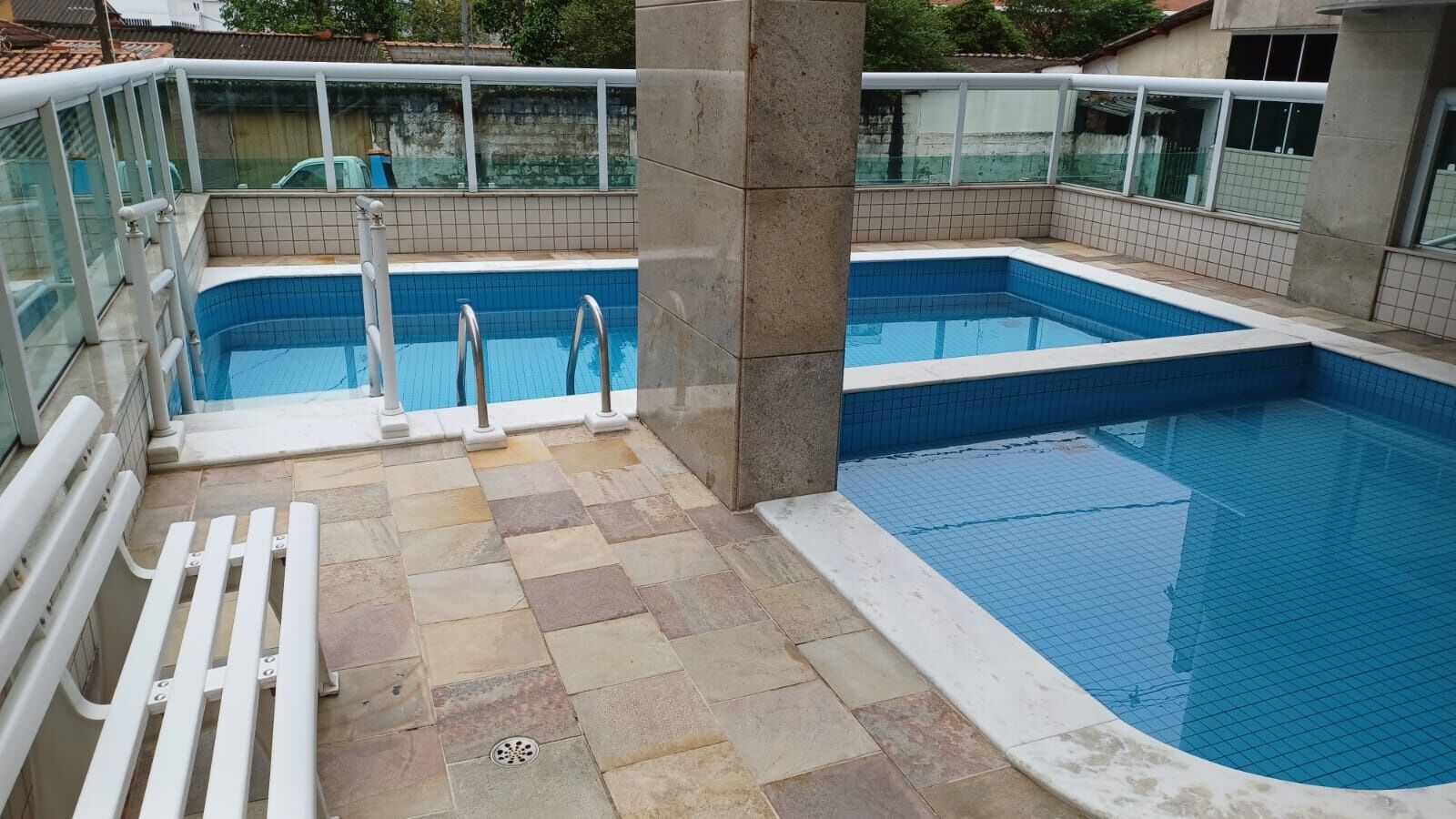 Apartamento frente mar em Praia Grande