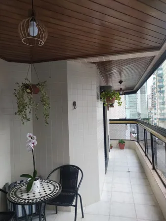Apartamento com 3 quartos, 120 m², com vista para o mar, à venda no Tupi, Praia Grande