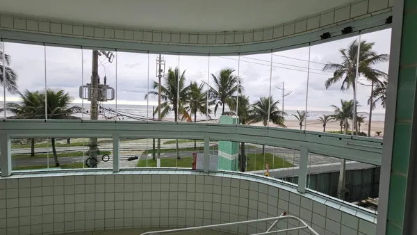Apartamento com 2 quartos, 100 m², de frente para o mar, para alugar no Flórida, Praia Grande