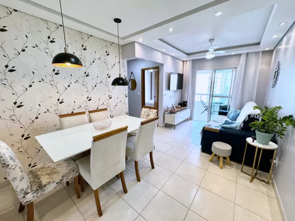Apartamento com 2 quartos, 76 m², à venda na Guilhermina, Praia Grande