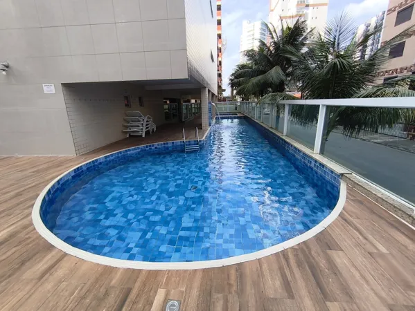 Apartamento com 2 quartos, 98 m², com vista para o mar, à venda no Caiçara, Praia Grande