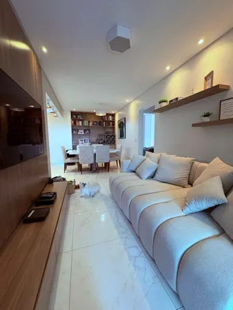 Apartamento com 2 quartos, 92 m², com vista para o mar, à venda no Tupi, Praia Grande