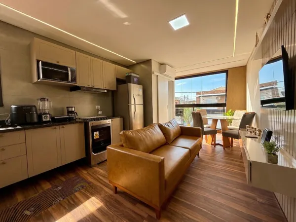 Sobrado com 2 quartos, 80 m², com varanda gourmet, à venda em Nova Mirim, Praia Grande
