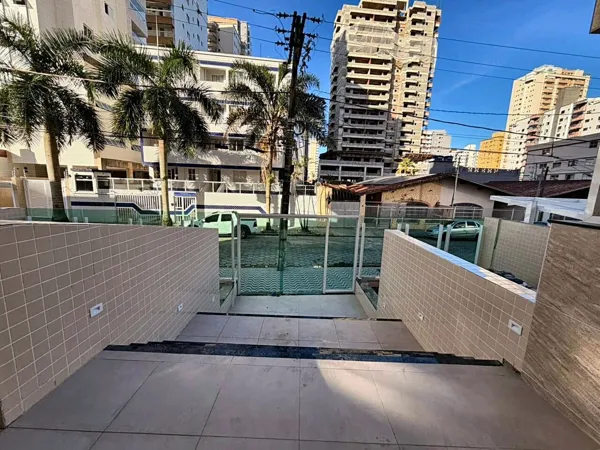 Apartamento com 3 quartos, 107 m², com varanda gourmet, à venda na Aviação, Praia Grande