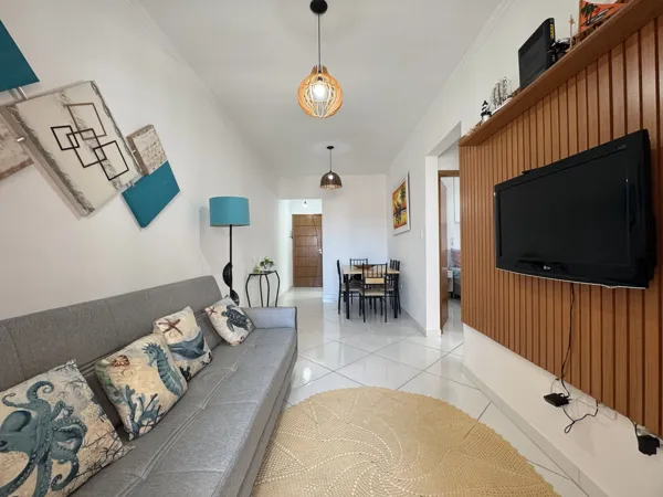 Apartamento na Vila Mirim, Praia Grande