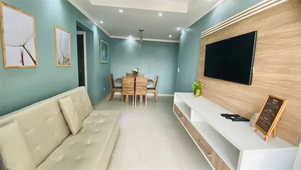 Apartamento no Boqueirão, Praia Grande