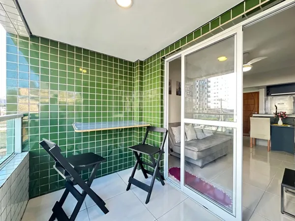 Apartamento com 2 quartos, 53 m², mobiliados, à venda no Ocian, Praia Grande
