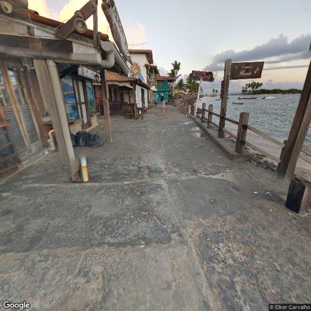 Imagem estática do "Street View" da localização