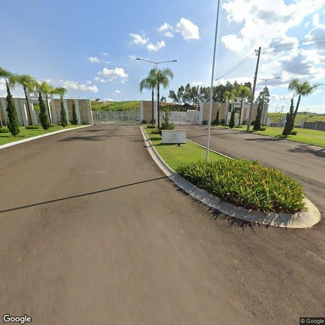 Imagem estática do "Street View" da localização