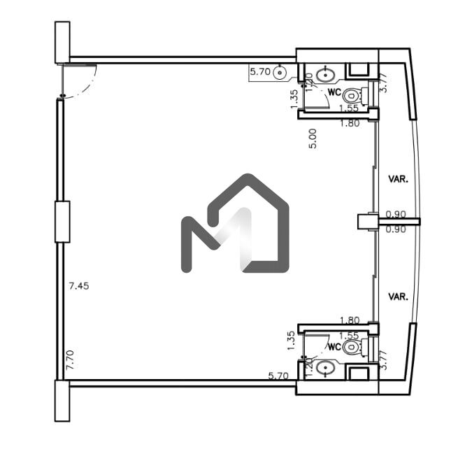 Sala-Conjunto, 58 m² - Foto 22