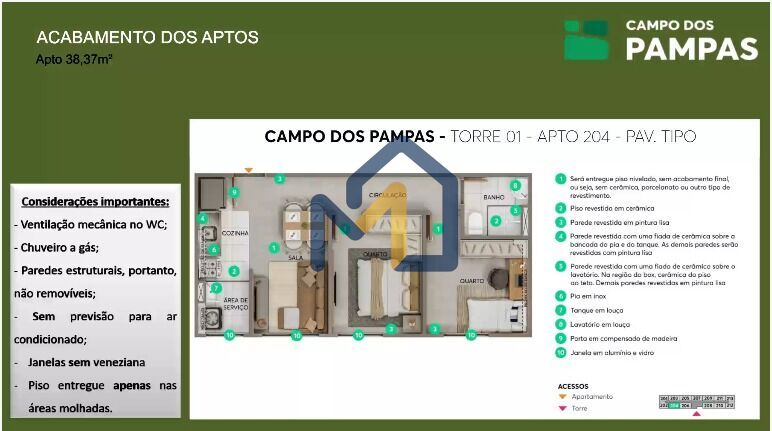 Apartamento, 2 quartos, 38 m² - Foto 13