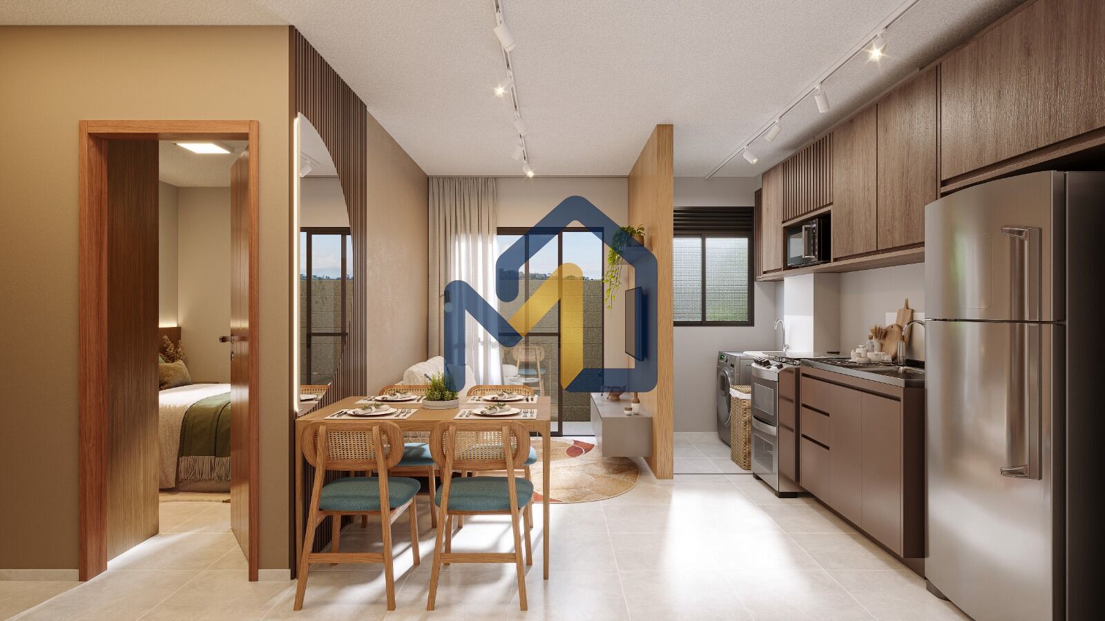 Apartamento, 2 quartos, 38 m² - Foto 3
