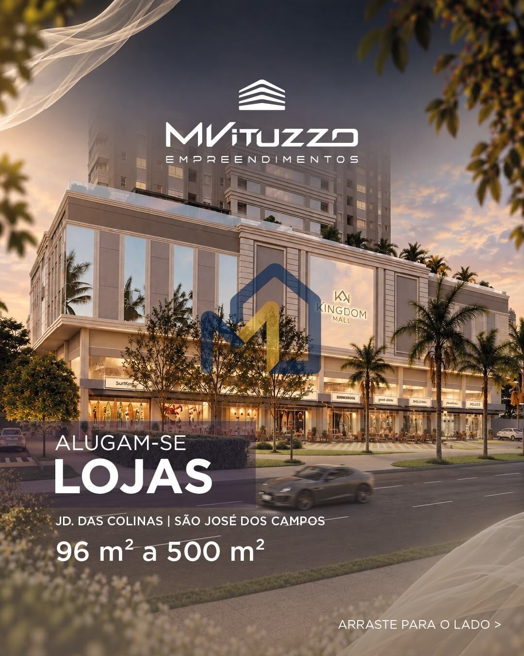 Loja-Salão, 96 m² - Foto 1