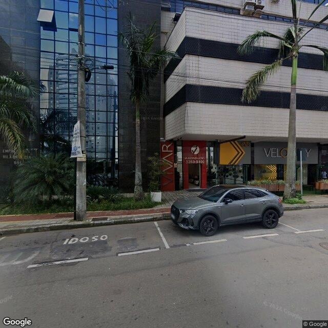 Imagem estática do "Street View" da localização