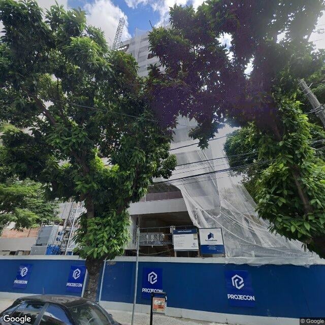 Imagem estática do "Street View" da localização