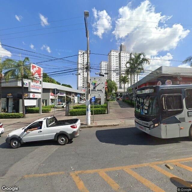 Imagem estática do "Street View" da localização