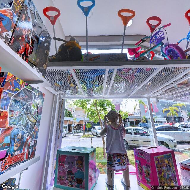 Imagem estática do "Street View" da localização