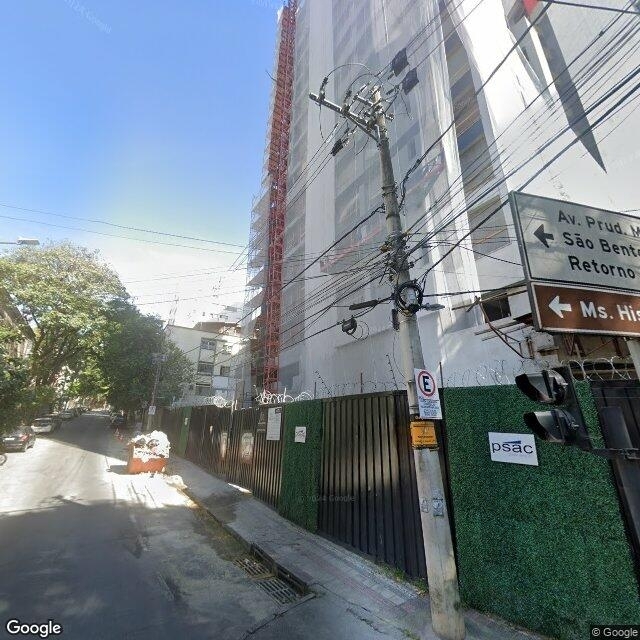Imagem estática do "Street View" da localização