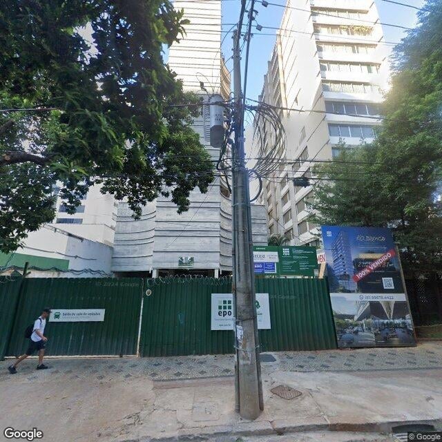 Imagem estática do "Street View" da localização
