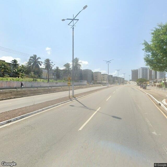 Imagem estática do "Street View" da localização
