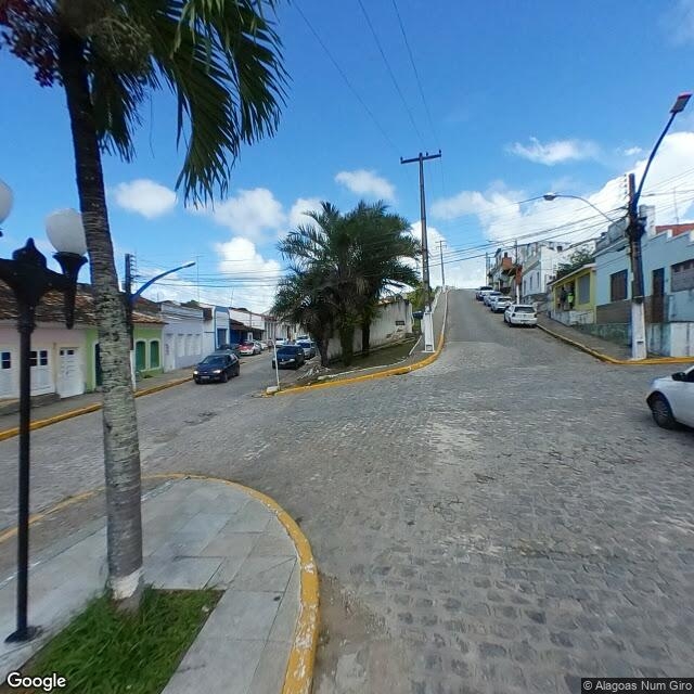 Imagem estática do "Street View" da localização