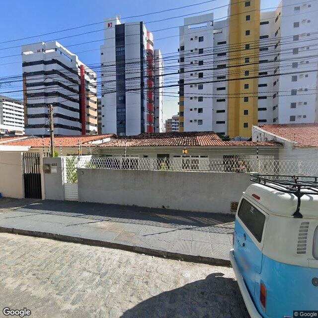 Imagem estática do "Street View" da localização