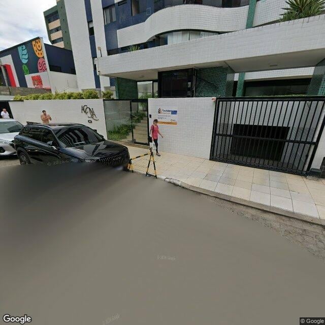 Imagem estática do "Street View" da localização