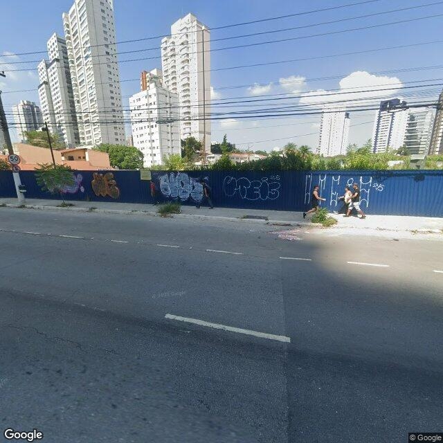Imagem estática do "Street View" da localização