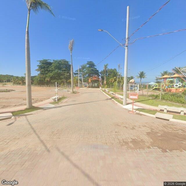 Imagem estática do "Street View" da localização