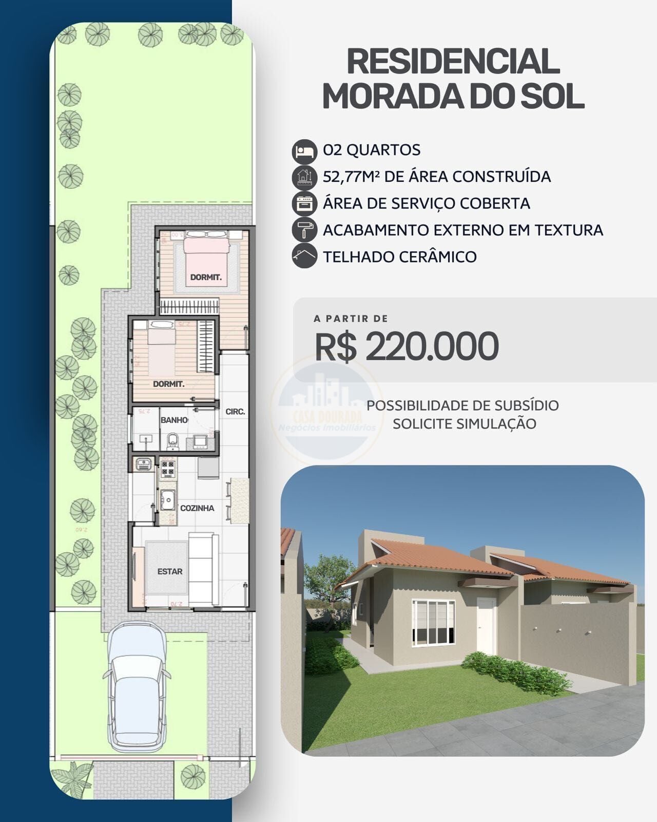 Casa no Residencial Bonanza, foto 2 de 7