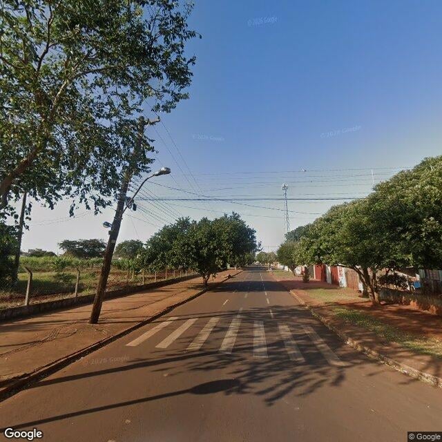 Imagem estática do "Street View" da localização