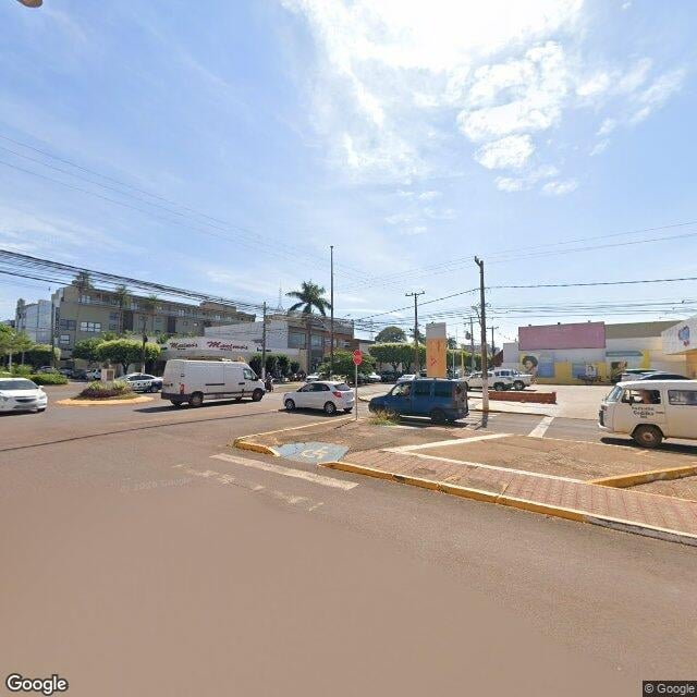 Imagem estática do "Street View" da localização