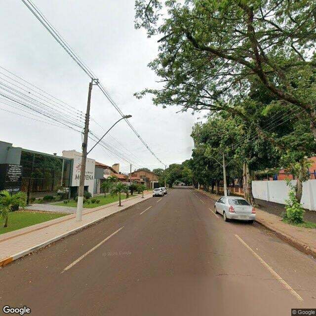 Imagem estática do "Street View" da localização