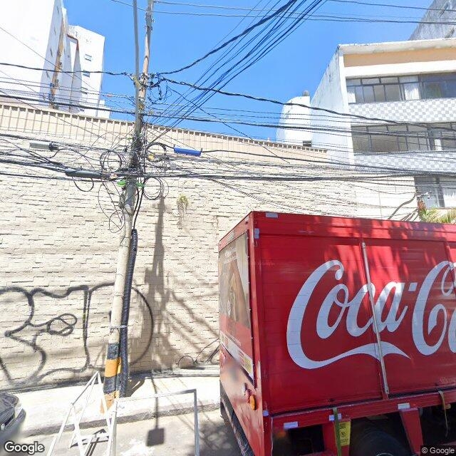 Imagem estática do "Street View" da localização