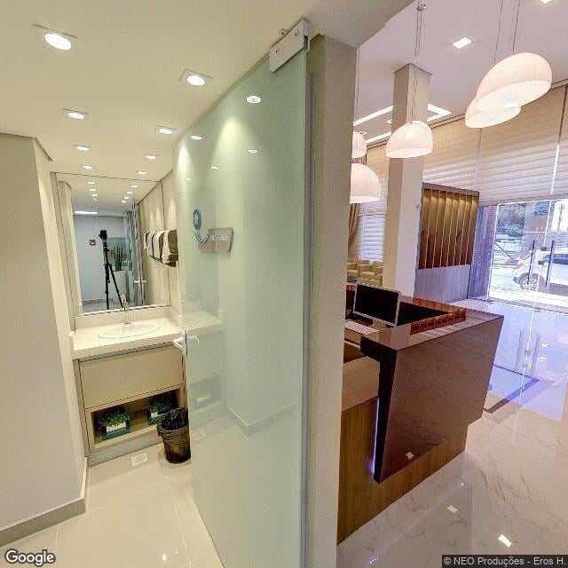 Imagem estática do "Street View" da localização