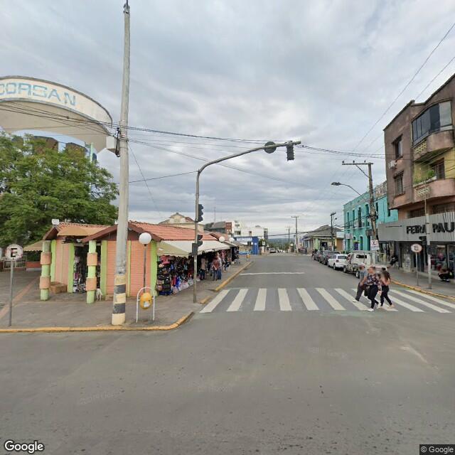 Imagem estática do "Street View" da localização