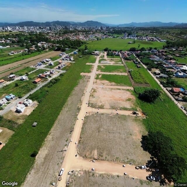 Imagem estática do "Street View" da localização