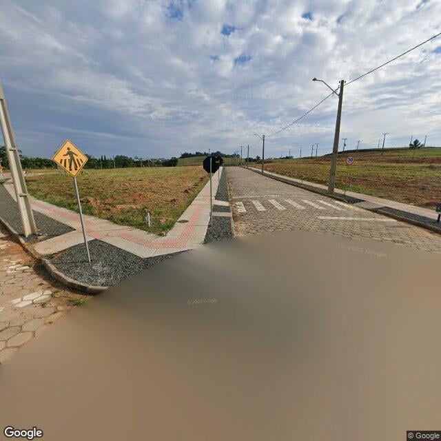 Imagem estática do "Street View" da localização