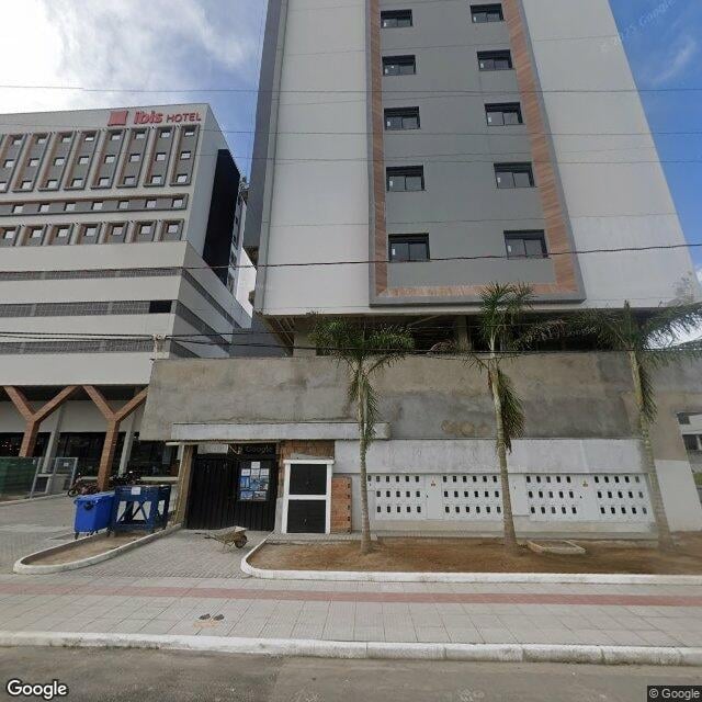 Imagem estática do "Street View" da localização