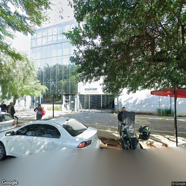 Imagem estática do "Street View" da localização