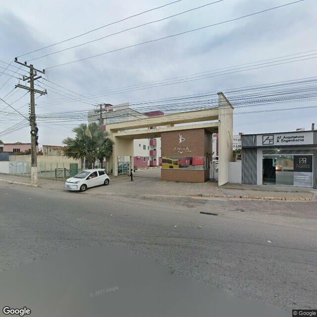 Imagem estática do "Street View" da localização