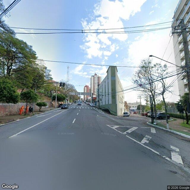 Imagem estática do "Street View" da localização