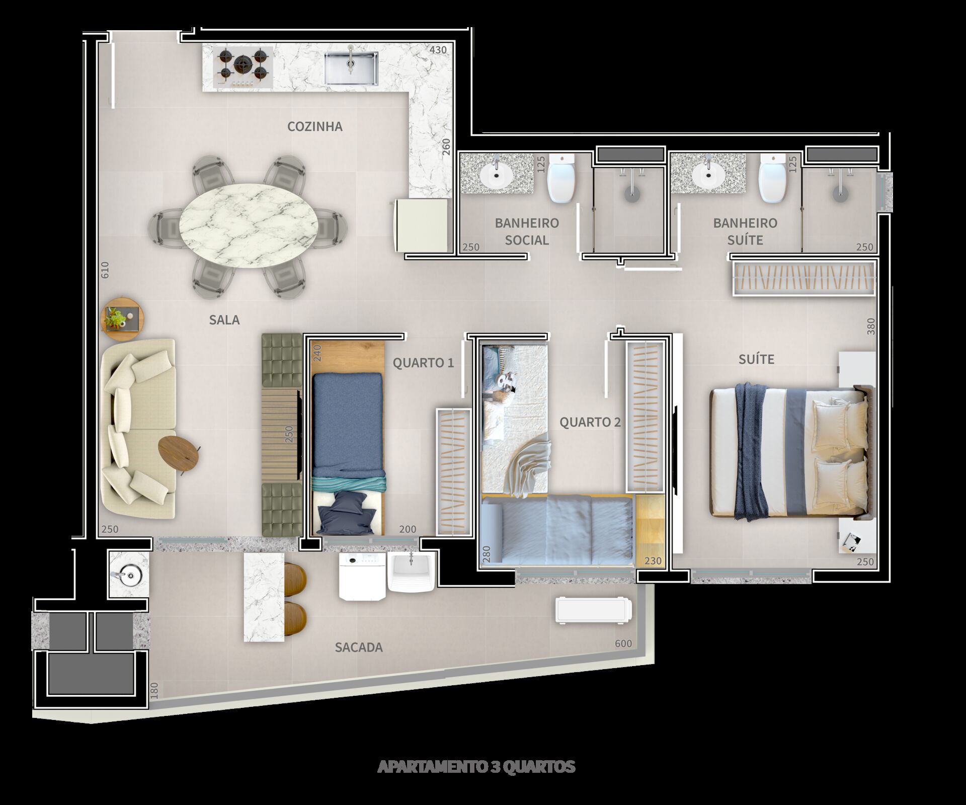 Apartamento, 2 quartos, 59 m² - Foto 27
